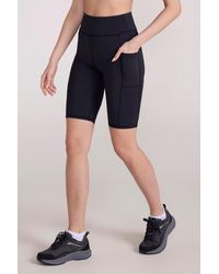 Mountain Warehouse - 'Bounce' Legging Shorts High Waisted Quick Drying Gym Bottoms - Lyst