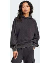 adidas - Washed-Out Boyfriend-Fit Hoodie - Lyst