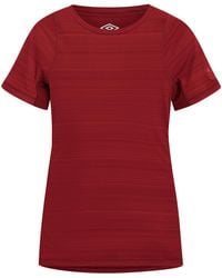 Umbro - Ladies Pro Marl Training T-Shirt (Sundried Tomato) - Lyst