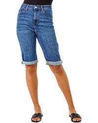 Roman - Essential Stretch Knee Length Shorts - Lyst