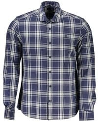 North Sails - Blue Cotton Shirt - Lyst