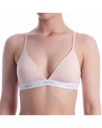 BOSS - Cotton Triangle Bra 50557093 - Lyst