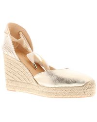 Ted Baker - Sandals Purita Leather Espadrille Wedge Heel Adjustable Leather (Archived) - Lyst