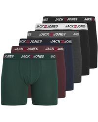 Jack & Jones - Big Plus Size Boxers 6 Pack - Lyst