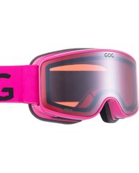 G.O.D Eyewear - Roxie Uv400 Ski Snowboard Goggles With Anti-Fog Mirror Hydrophobic Double Lens - Lyst