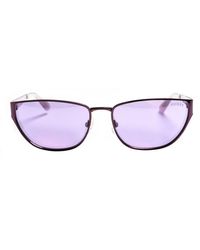 Guess - Metalen Zonnebril Met Rechthoekige Vorm Gu7903 - Lyst