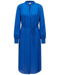 BOSS - Dibanora 6 Casual Jurk Voor Dames (blauw) - Lyst