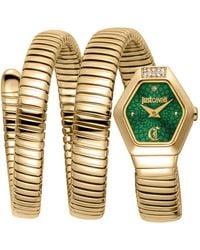 Just Cavalli - Snake 316L Stainless Steel Watch - Lyst