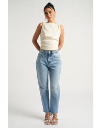 Urban Bliss - Ripped Mom Jeans - Lyst