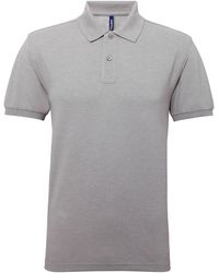 Asquith & Fox - Short Sleeve Performance Blend Polo Shirt (Heather) - Lyst
