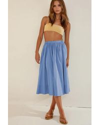 Hiccup - Maxi A-Form Fit Skirt - Lyst