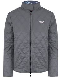 Armani - Emporio Logo Reversible Jacket - Lyst