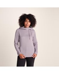 TOG24 - Acer Knitlook Fleece Hoody Pale Marl - Lyst