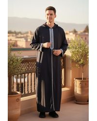 Thobez - Eid Hooded Moroccan Thobe Robe Djellaba Gandoura Ramadan Jubba Lfs- Hm3 - Lyst