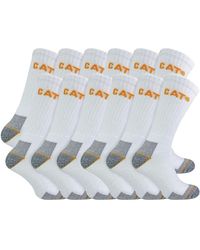 Caterpillar - 12 Pack Heavy Duty Work Socks For Steel Toe Boots - Lyst