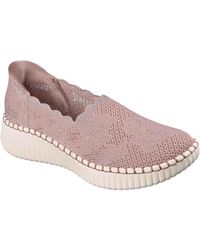 Skechers - Wilshire Boulevard Polyester Mauve Trainers - Lyst