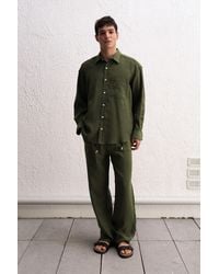 Giesto - Relaxed Fit Pleated Pants - Lyst