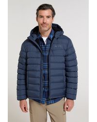 Mountain Warehouse - 'Seasons' Padded Jacket With Side Pockets Fur Lined Water Resistant Coat Polyamide - Lyst