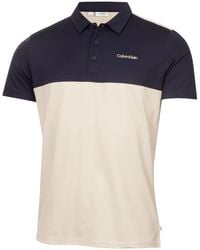 Calvin Klein - Jc Block Short Sleeve Performance Polo Shirt - Lyst