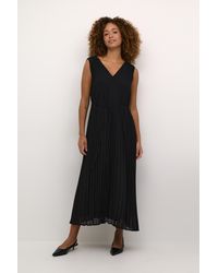 Kaffe - Jurk A-shape Black Deep - Lyst