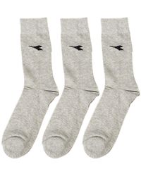 Diadora - Pack-3 Sport Socks High Cane - Lyst