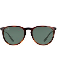 Ray-Ban - Sunglasses Erika 4171 710/71 Tortoise & Gunmetal - Lyst