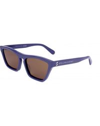 Stella McCartney - 55Mm Shiny Sunglasses Sc40060I-90E-55 - Lyst