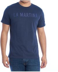 La Martina - Ymr316-Js388 Regular Fit Short Sleeve T-Shirt - Lyst