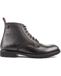 Base London - Borland Waxy/Grain Boots Leather - Lyst