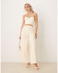 Never Fully Dressed - Relaxed Trousers With Pockets Co-Ord - Lyst