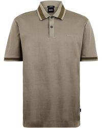 BOSS - Hbb Phillipson Cotton Short Sleeve Polo Shirt - Lyst