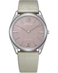 Citizen - Suratto Watch Ar3120-41X Leather - Lyst