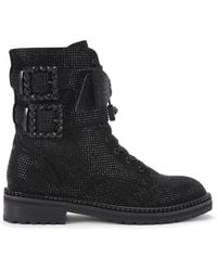 Kurt Geiger - Brixton Buckle Ankle Boots - Lyst