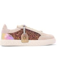 Kurt Geiger - Suede Kensington Slim Cupsole Sneakers - Lyst