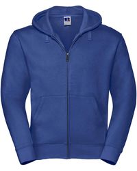 Russell - Authentic Full Zip Hoodie (Bright Royal) - Lyst