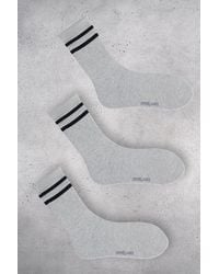 Grimelange - 3-Pack Striped Crew Socks - Lyst