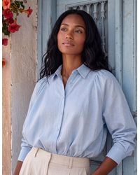 Blue Vanilla - Relaxed Button-Up Shirt - Lyst