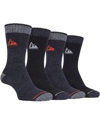 Storm Bloc - 4 Pairs Cushion Sole Hiking Work Boot Socks - Lyst