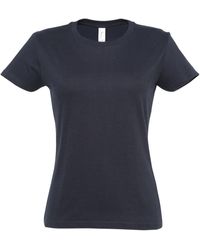 Sol's - Ladies Imperial Heavy Short Sleeve T-Shirt - Lyst