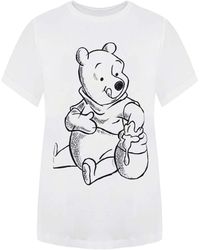 Disney - Winnie The Pooh Sketch T-Shirt Cotton - Lyst