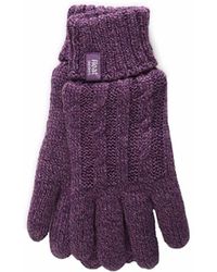 Heat Holders - Cable Knit 2.3 Tog Gloves For Winter - Lyst