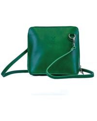 Woodland Leathers - Italian Vera Pelle Leather Crossbody Bag - Lyst