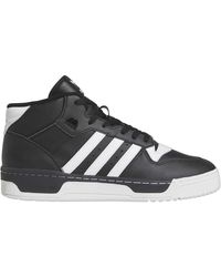 adidas - Rivalry Mid Basketball Trainers - Lyst
