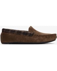 Clarks - Fireside Mocc Dark Slippers - Lyst