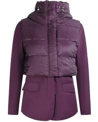 Parajumpers - Layla Fig Hooded Down Jacket Polyamide - Lyst