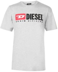 DIESEL - T-Diego Division Logo T-Shirt - Lyst