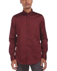 Tommy Hilfiger - Shirts Regular Fit Oxford Long Sleeve Casual Cotton Formal - Lyst