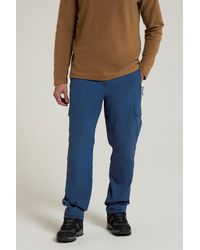 Mountain Warehouse - 'Explore' Trousers With Multiple Pockets Hook & Loop Closure Quick Dry Pants Polyamide - Lyst