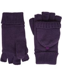 Mountain Warehouse - Fingerless Knitted Mittens Fleece Lined Soft Stylish Warm Winter - Lyst