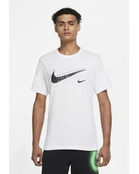 Nike - Air Print Sportswear Multi Swoosh T Shirt - Lyst